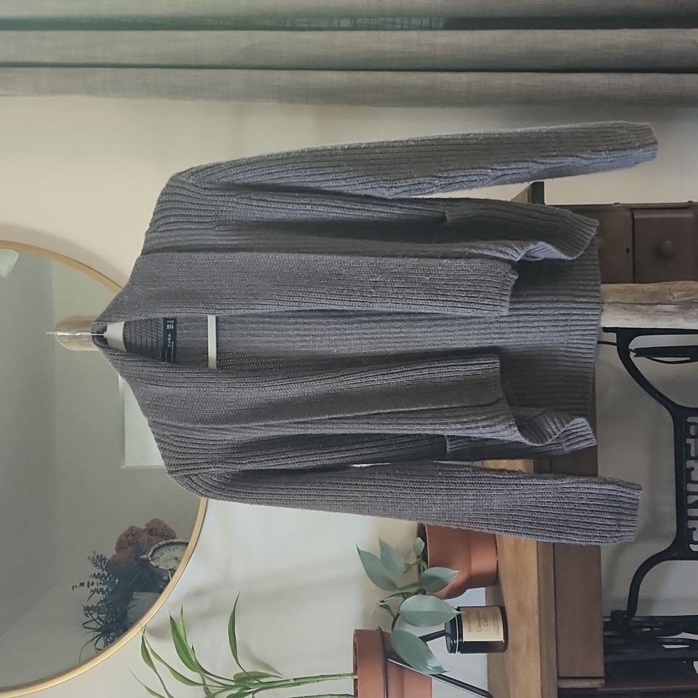 Zara open cardigan sweater - Picture 1 of 4